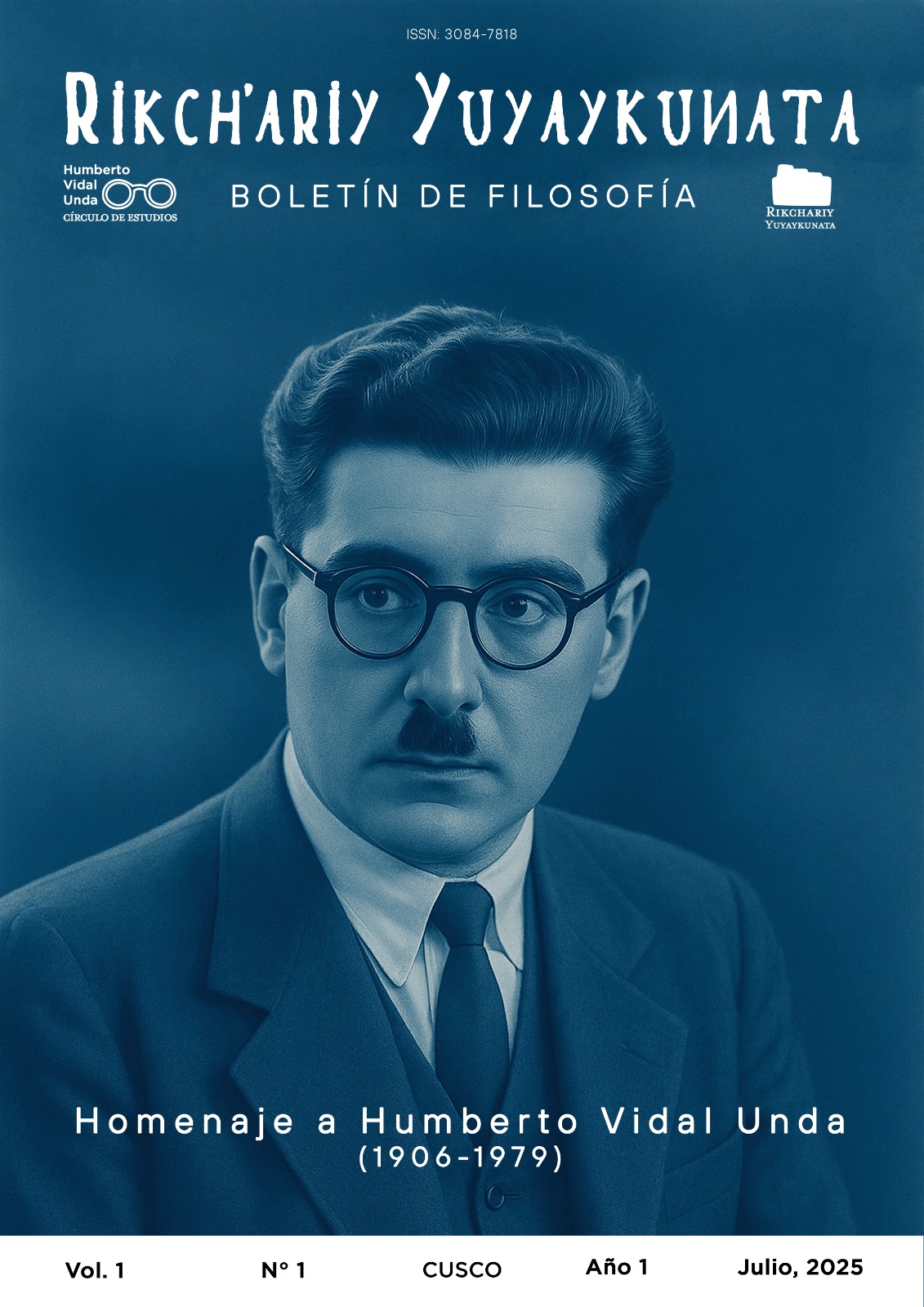 					Ver Vol. 1 Núm. 1 (2025): Revista Rikch’ariy Yuyaykunata
				